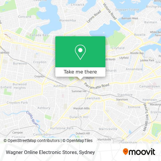 Wagner Online Electronic Stores map