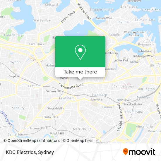 KDC Electrics map