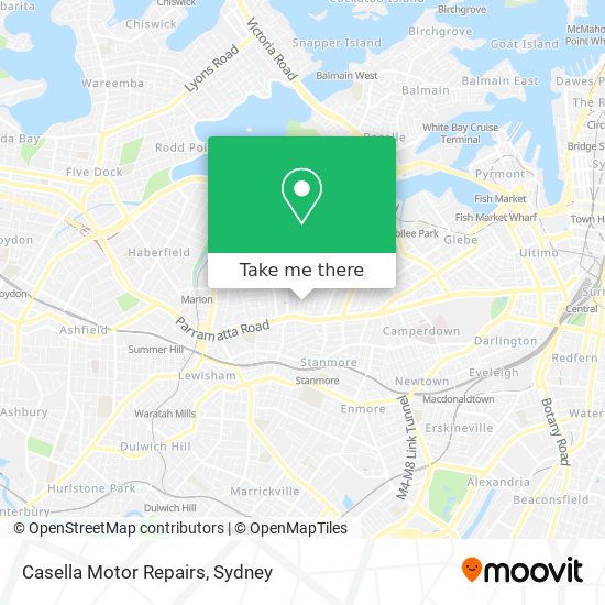 Casella Motor Repairs map