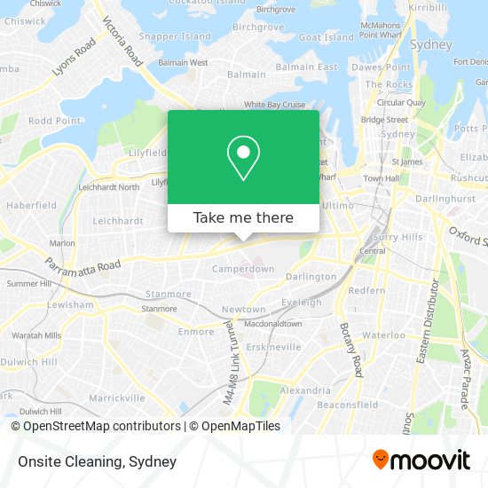 Onsite Cleaning map