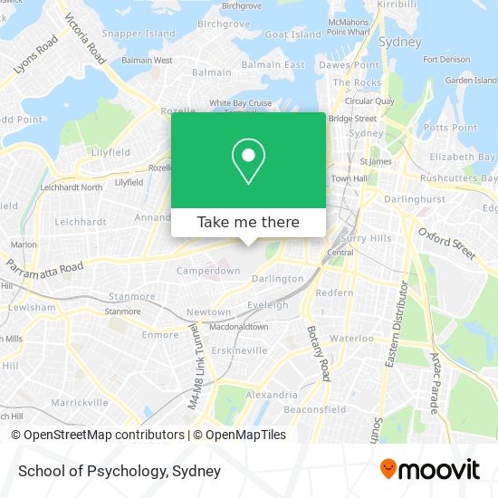 School of Psychology map