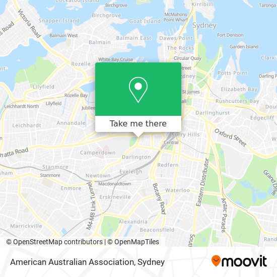 Mapa American Australian Association
