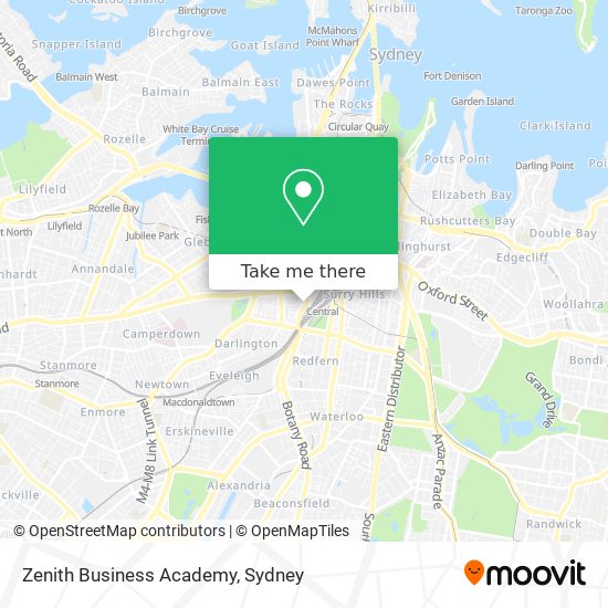 Zenith Business Academy map