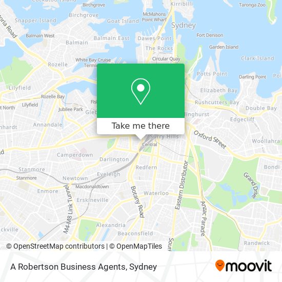 Mapa A Robertson Business Agents