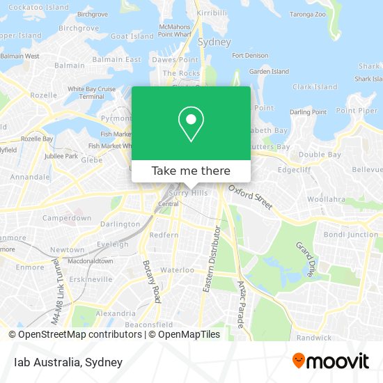 Iab Australia map