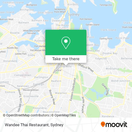 Wandee Thai Restaurant map