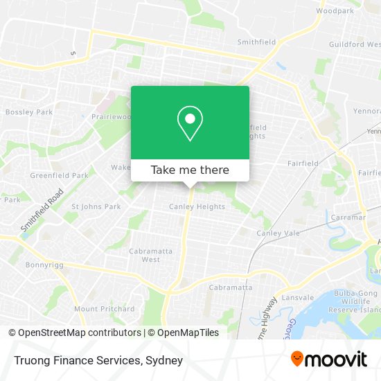 Truong Finance Services map