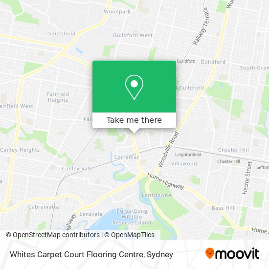 Mapa Whites Carpet Court Flooring Centre