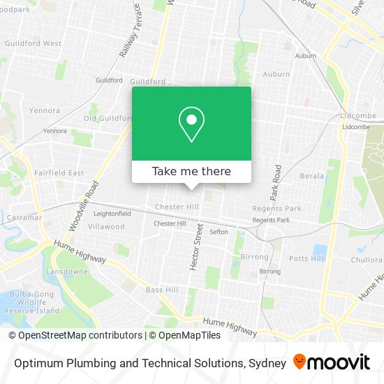 Optimum Plumbing and Technical Solutions map