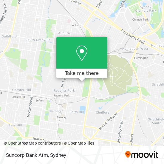 Suncorp Bank Atm map