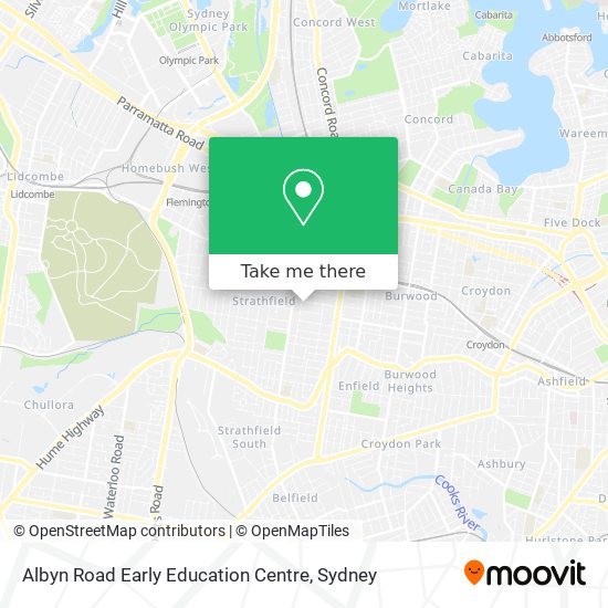 Albyn Road Early Education Centre map