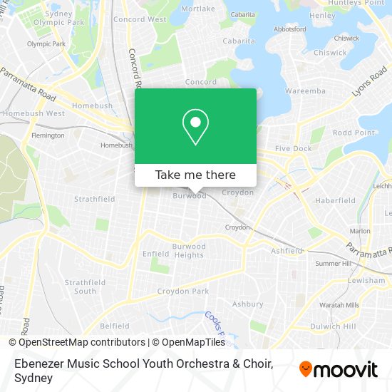 Ebenezer Music School Youth Orchestra & Choir map