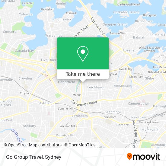 Go Group Travel map