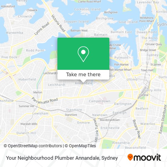 Your Neighbourhood Plumber Annandale map