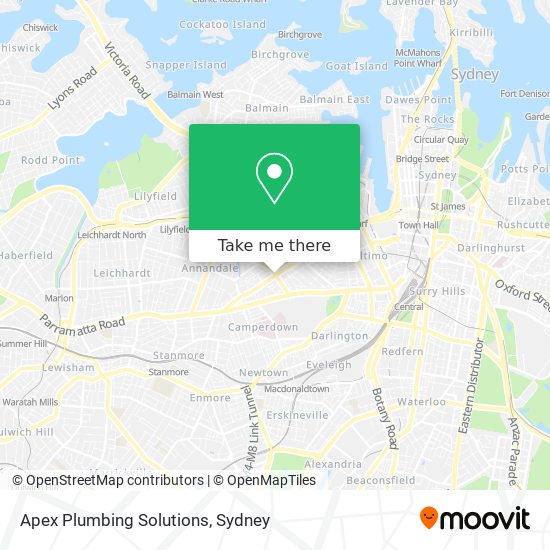 Mapa Apex Plumbing Solutions