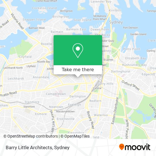 Barry Little Architects map