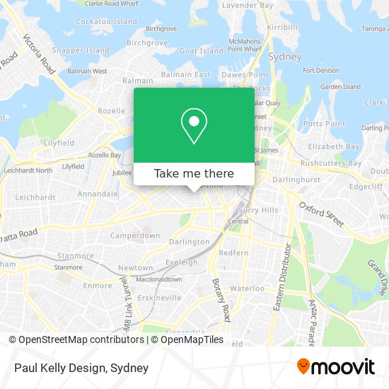 Paul Kelly Design map