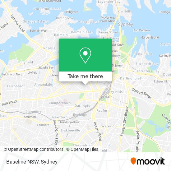 Mapa Baseline NSW