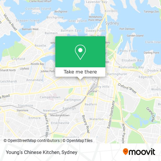 Young's Chinese Kitchen map