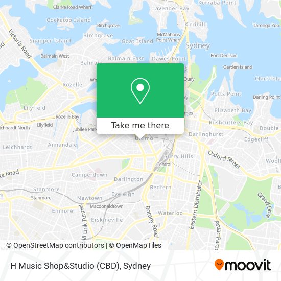 H Music Shop&Studio (CBD) map