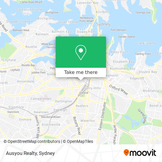 Ausyou Realty map