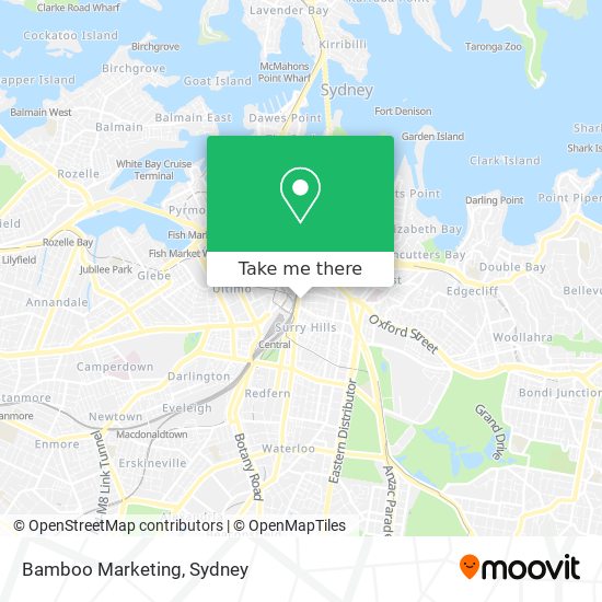 Bamboo Marketing map