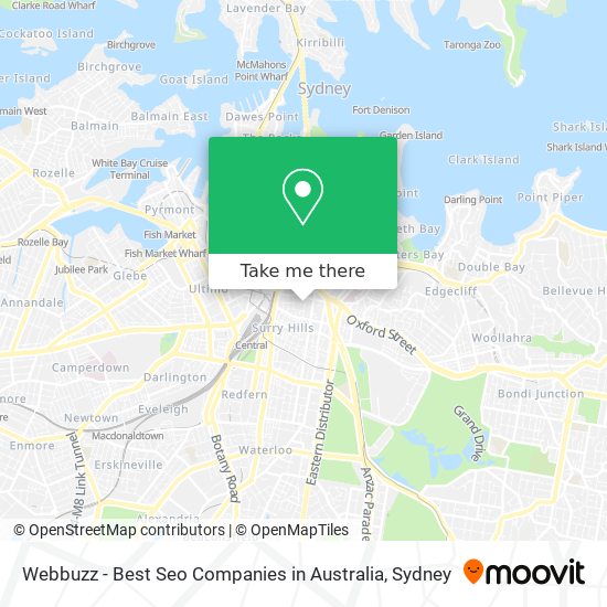 Mapa Webbuzz - Best Seo Companies in Australia