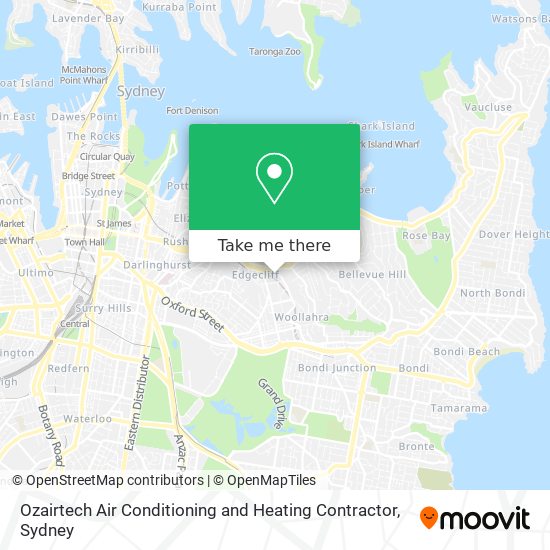 Ozairtech Air Conditioning and Heating Contractor map