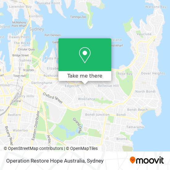 Operation Restore Hope Australia map