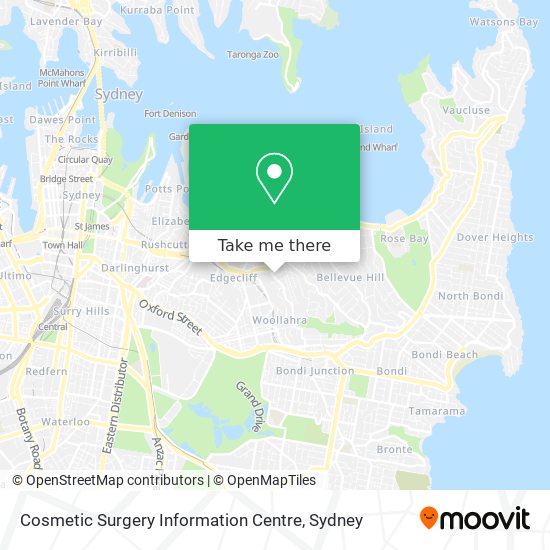 Mapa Cosmetic Surgery Information Centre