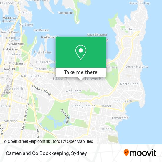 Camen and Co Bookkeeping map