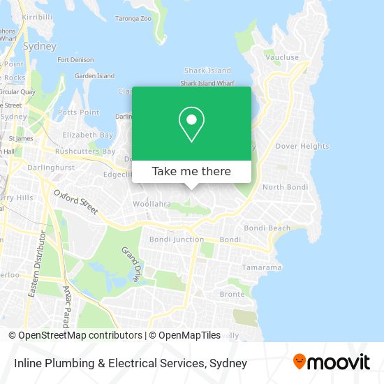 Inline Plumbing & Electrical Services map