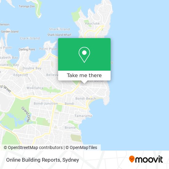 Online Building Reports map