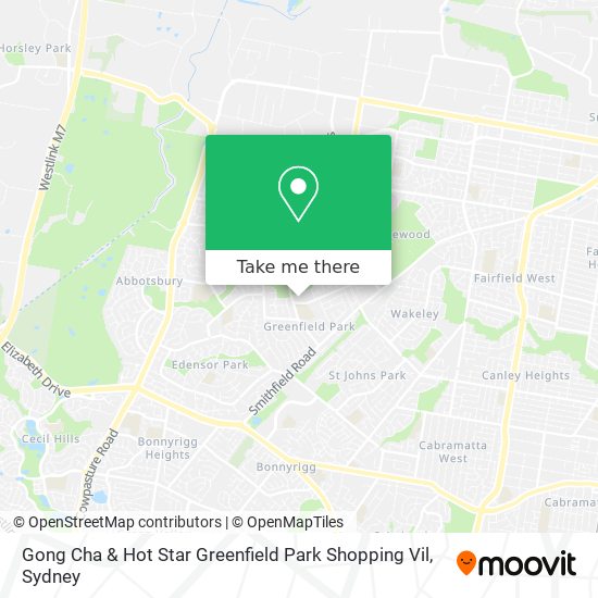 How to get to Gong Cha Hot Star Greenfield Park Shopping Vil