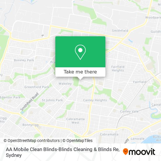 Mapa AA Mobile Clean Blinds-Blinds Cleaning & Blinds Re