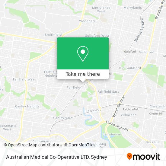Australian Medical Co-Operative LTD map