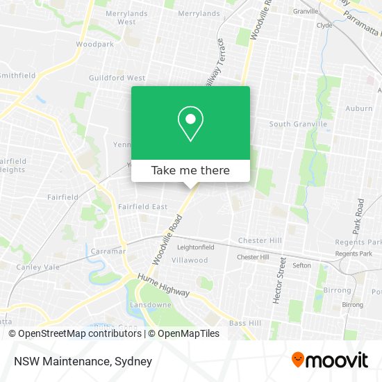 Mapa NSW Maintenance