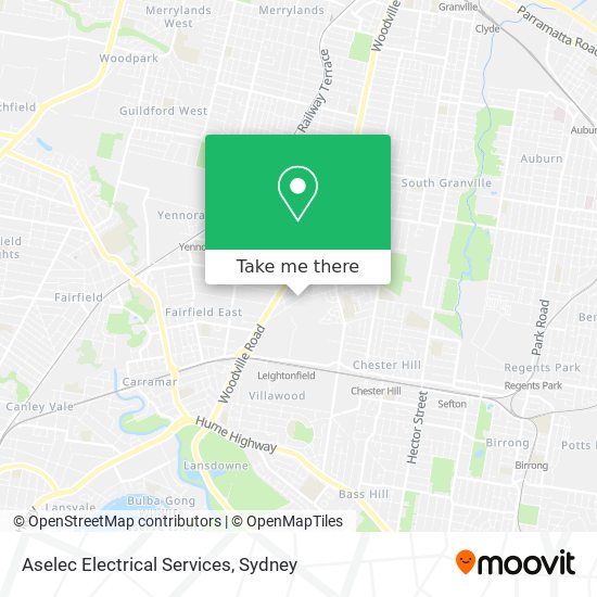 Aselec Electrical Services map