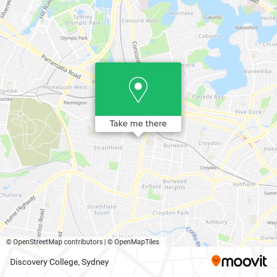 Discovery College map