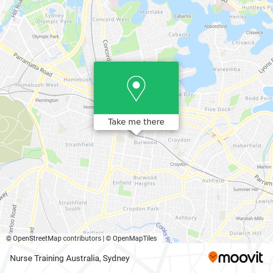 Nurse Training Australia map