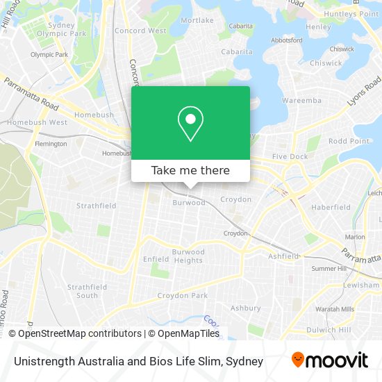 Unistrength Australia and Bios Life Slim map