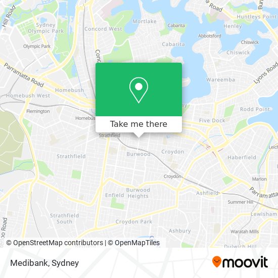 Medibank map