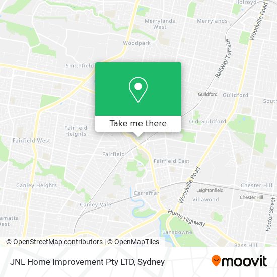 JNL Home Improvement Pty LTD map