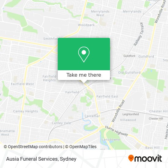 Ausia Funeral Services map