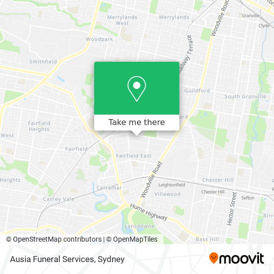 Ausia Funeral Services map