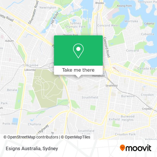 Mapa Esigns Australia