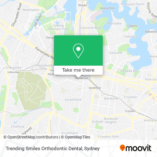 Mapa Trending Smiles Orthodontic Dental