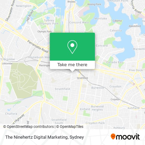 The Ninehertz Digital Marketing map