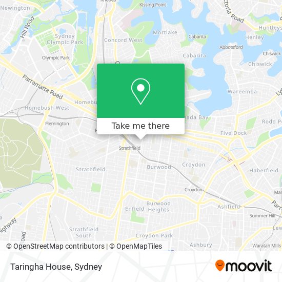 Taringha House map