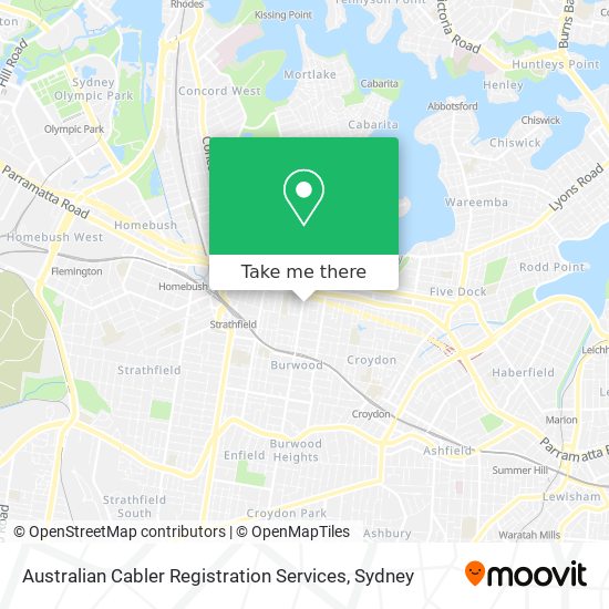 Australian Cabler Registration Services map